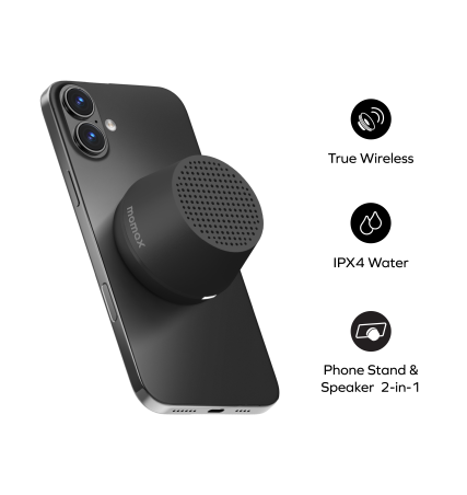 Momax 1-VIBE GO LITE Magnetic Wireless Speaker
